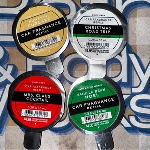 Bath & Body Works Car Fragrance Refills - Festive Collection